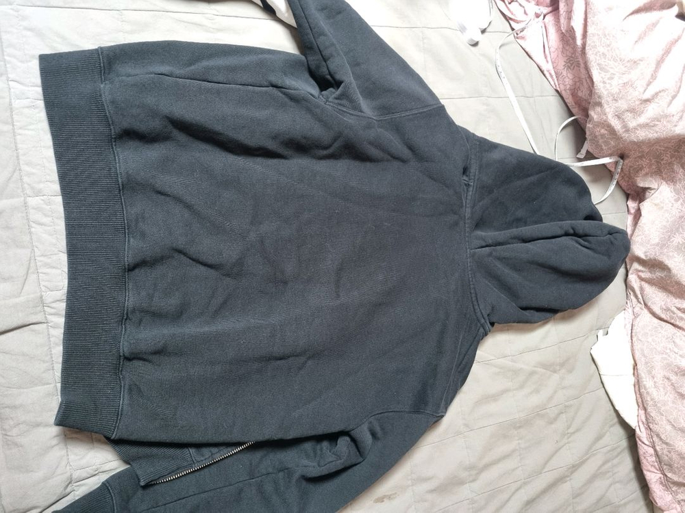 오프화이트 키즈 후드 집업 블랙 10 이미지