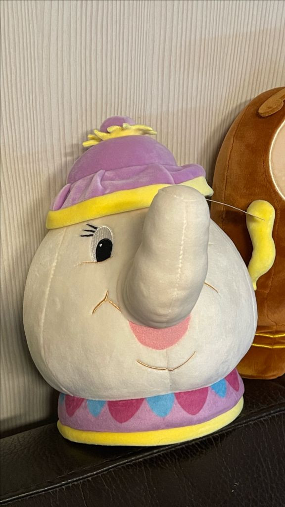 디즈니 인형 3개 가져가세요 미녀와야수 시계 주전자 알린 봉제인형 (일괄) 이미지