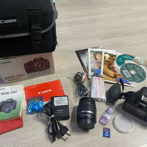 캐논 EOS 550D 18-55mm 풀세트 이미지