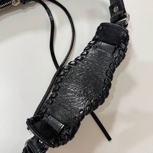 발렌시아가 여성 르 카골 숄더백 XS 블랙