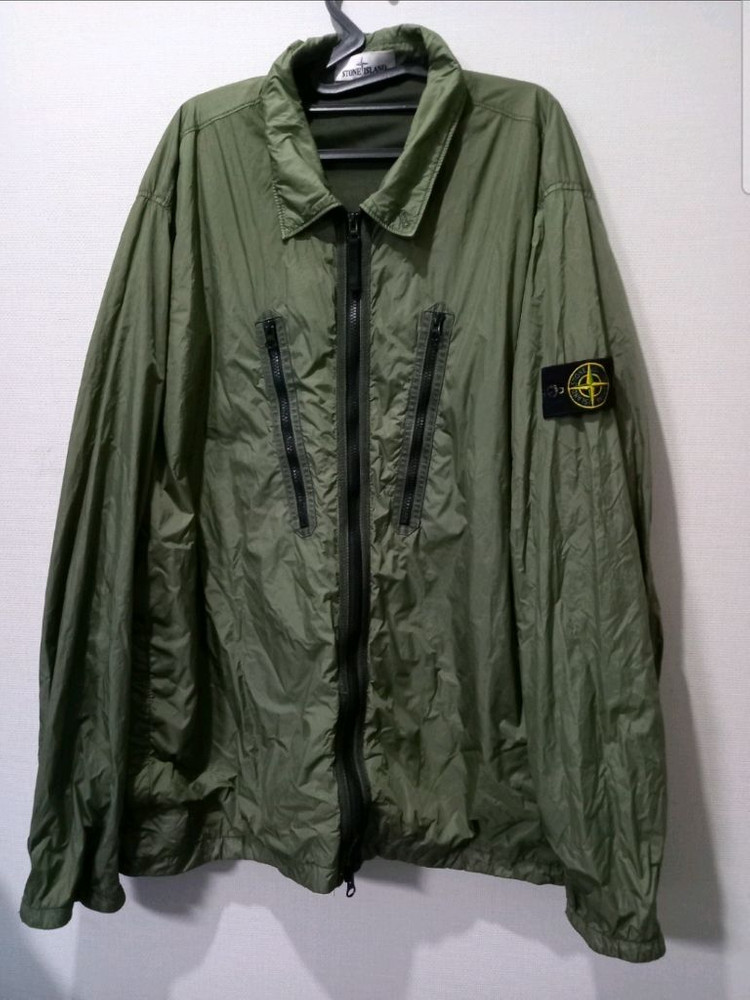 정품 스톤아일랜드 크링클랩스 21FW 바람막이 자켓 115 3XL 이미지