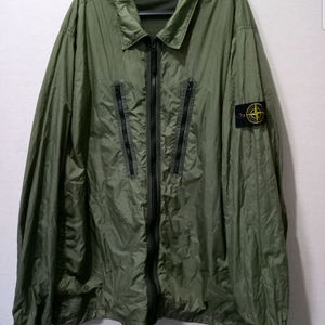 정품 스톤아일랜드 크링클랩스 21FW 바람막이 자켓 115 3XL