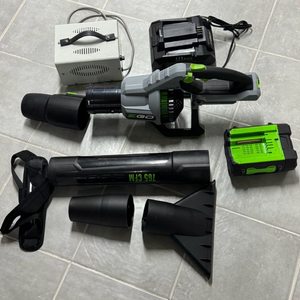 이고파워 송풍기 7650E 5Ah + 추가 숏노즐 구성