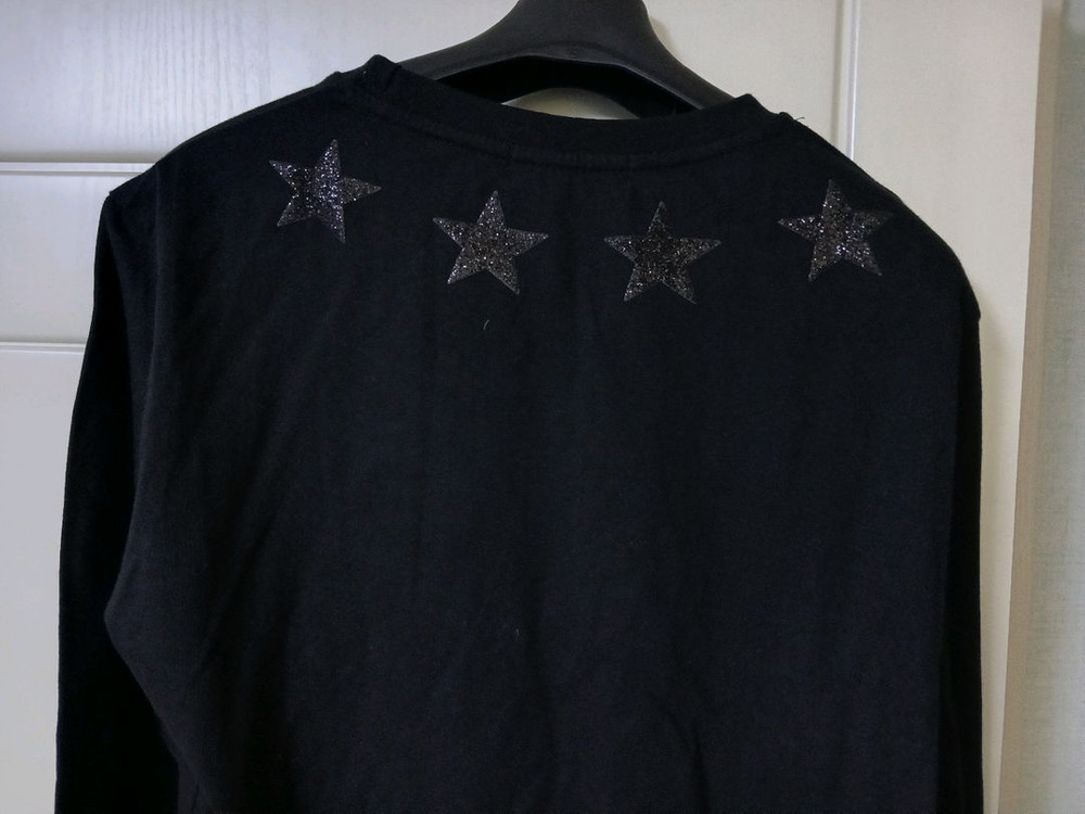 지방시 별 패턴 맨투맨 이미지