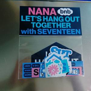 세븐틴 나나민박 스티커팩 굿즈 이미지