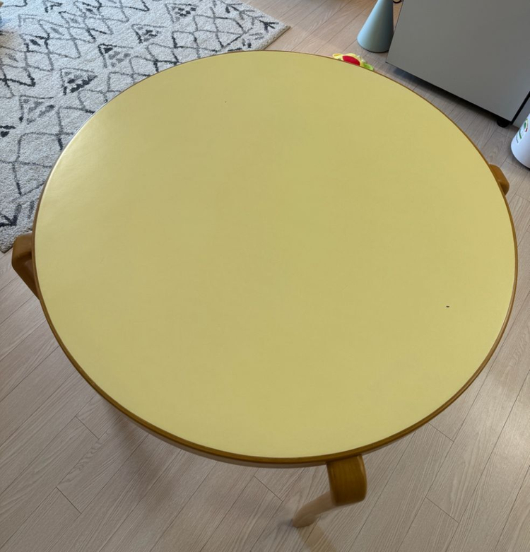 매그너스올레센 빈티지 원형 테이블 1200--2