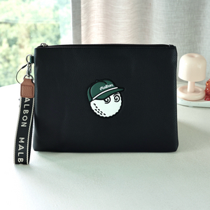 말본 골프 클러치백 파우치백 블랙