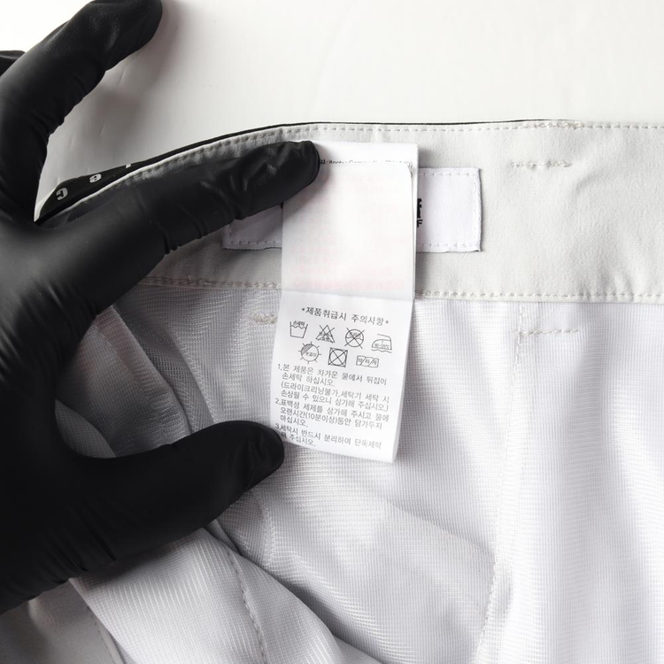 [L]르꼬끄 골프 라이트그레이 슬랙스 바지 팬츠--7