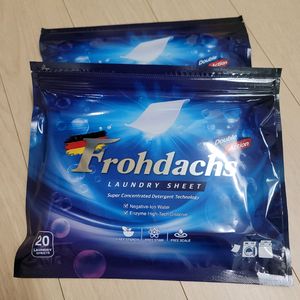 프로닥스 세탁 시트세제 20매 x 2개 새상품