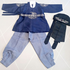 왕세자 한복 6호 + 모자 판매합니다.