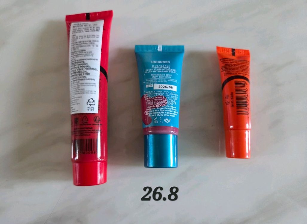 닥터포포 틴티드 컬러 멀티밤 & 어반디케이 하이드로 매니악 블러셔--1