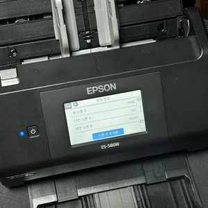 앱손 엡손 epson 580w 스캐너 + 현대오피스 hc-600 a4 재단기