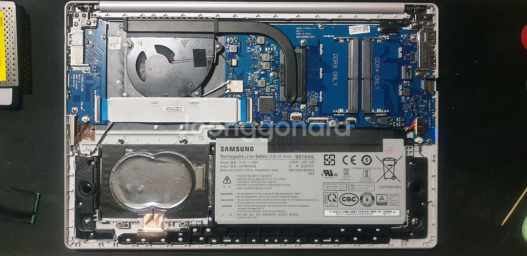 갤럭시북2_NT550XEZ.전원불.부품용 판매--2