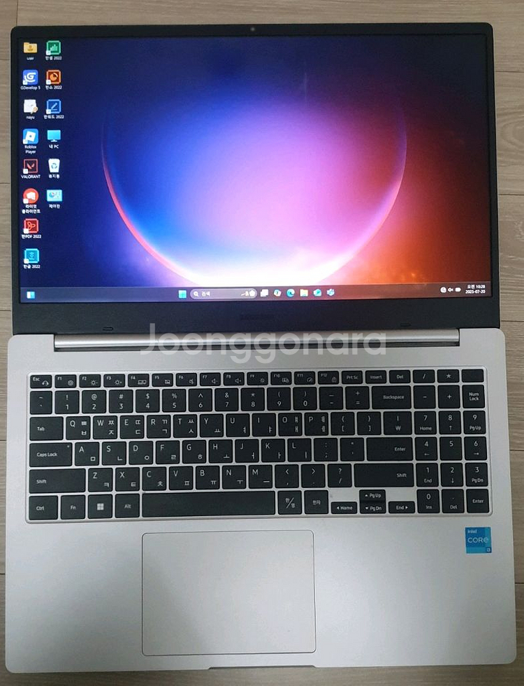 갤럭시북2_NT550XEZ.전원불.부품용 판매--4