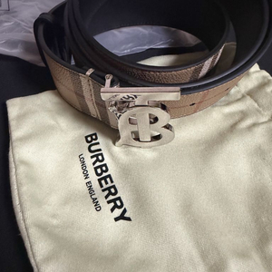 버버리 체크 TB벨트