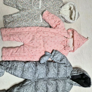 패딩 우주복 85-90 (아가방 에뜨와 갭)