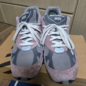 뉴발란스 991 운동화 라벤더그레이