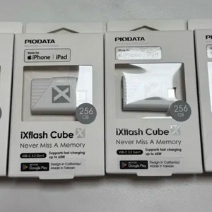 큐브엑스 iXflash Cube 갤럭시 아이폰USB 외장메모리 외장하드백업