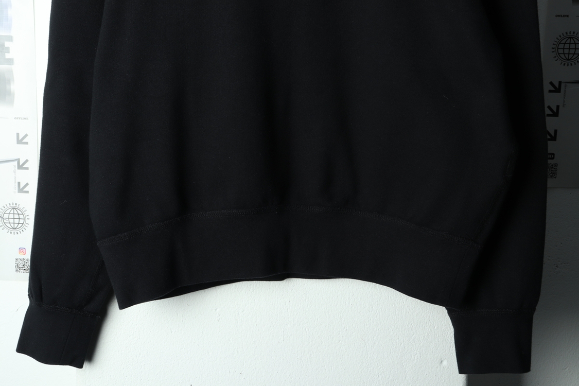 (M-L) 폴로 랄프로렌 맨투맨 티셔츠 기모 블랙--3