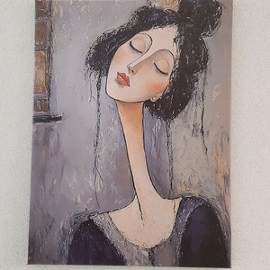 새상품)원목 프레임 캔버스 그림액자