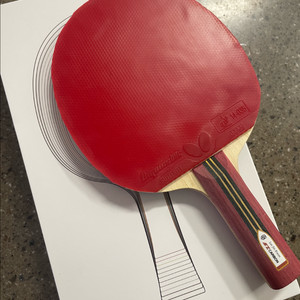 이진권SZ 장지커슈퍼 급, 김택수프로. 탁구라켓