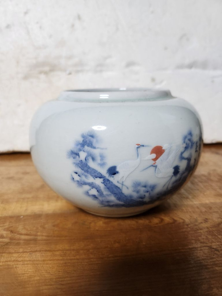 청화백자 약소호 이미지