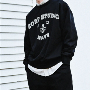 새상품 노드스튜디오 남녀공용 노드스웨트셔츠 무신사 XL