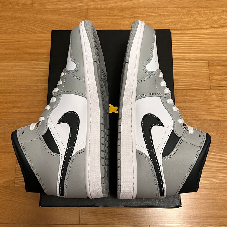 나이키 조던 1 미드 라이트 스모크 그레이 앤트러사이트 275 새제품 554724-078 NIKE 스니커즈 운동화 이미지