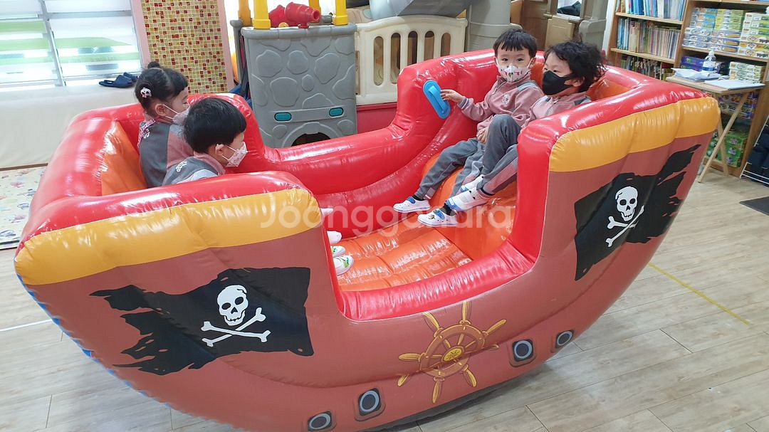 에어바운스 홈바운스 바이킹 가정용에어바운스 에어방방 슬라이드 트렘폴린 홈(집)방방이 (태권도장용,체육관용,어린이집)--3