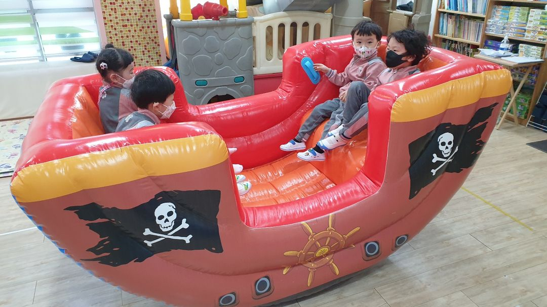 에어바운스 홈바운스 바이킹 가정용에어바운스 에어방방 슬라이드 트렘폴린 홈(집)방방이 (태권도장용,체육관용,어린이집)--3