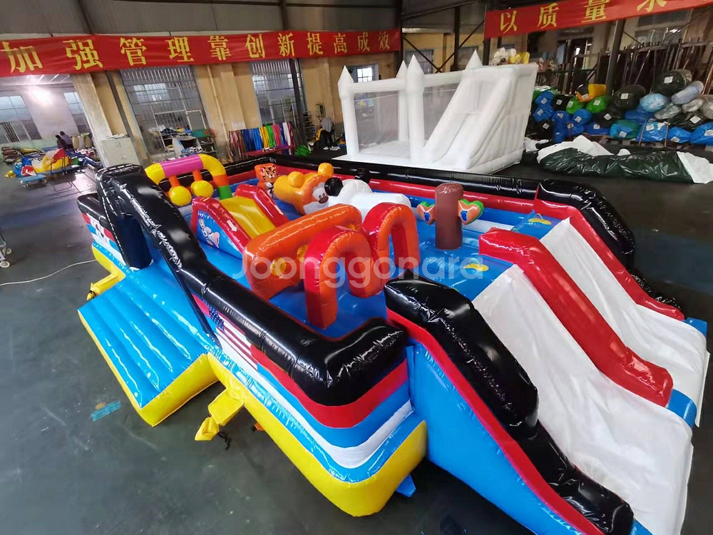 에어바운스 홈바운스 바이킹 가정용에어바운스 에어방방 슬라이드 트렘폴린 홈(집)방방이 (태권도장용,체육관용,어린이집)--5