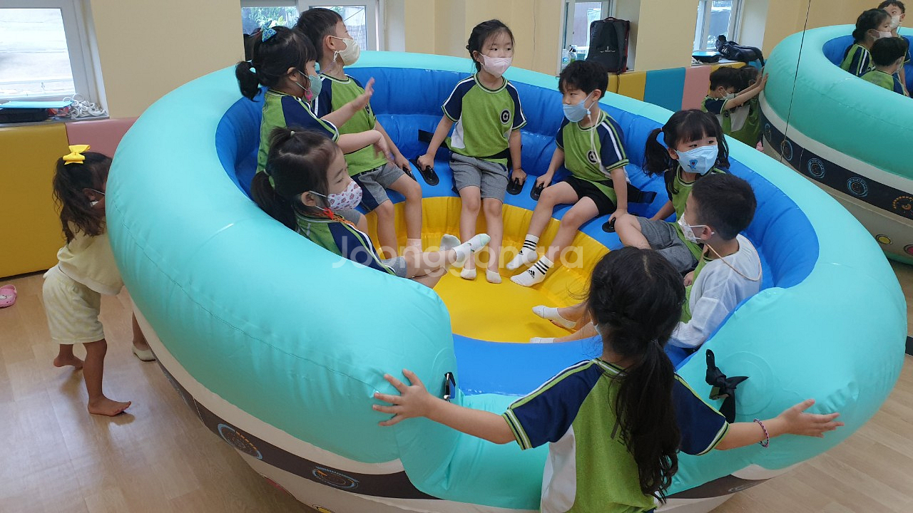 에어바운스 홈바운스 바이킹 가정용에어바운스 에어방방 슬라이드 트렘폴린 홈(집)방방이 (태권도장용,체육관용,어린이집)--2