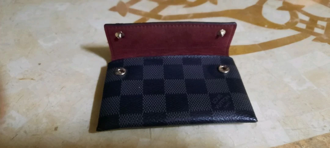 Louis Vuitton 다미에 그라파이트 알파 파우치 클러치 2종세트 정품 이미지
