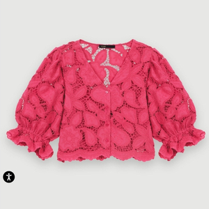 마쥬 maje 레이스 블라우스 36사이즈 새상품 정품