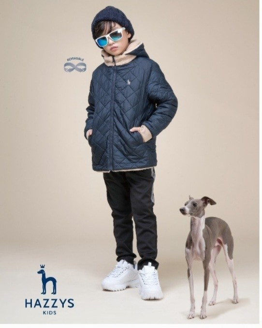 (110호) 5y 헤지스 키즈 리버시블 점퍼 / 퀼팅 누빔 뽀글이 퍼 아동 빈폴 타미 폴로 닥스--1