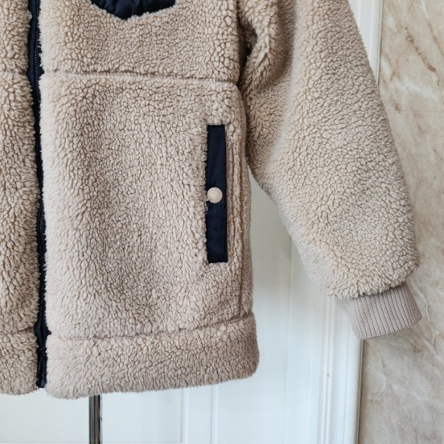 (110호) 5y 헤지스 키즈 리버시블 점퍼 / 퀼팅 누빔 뽀글이 퍼 아동 빈폴 타미 폴로 닥스--9