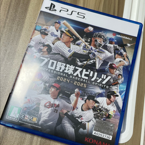 PS5 프로야구 스피리츠 2024-2025