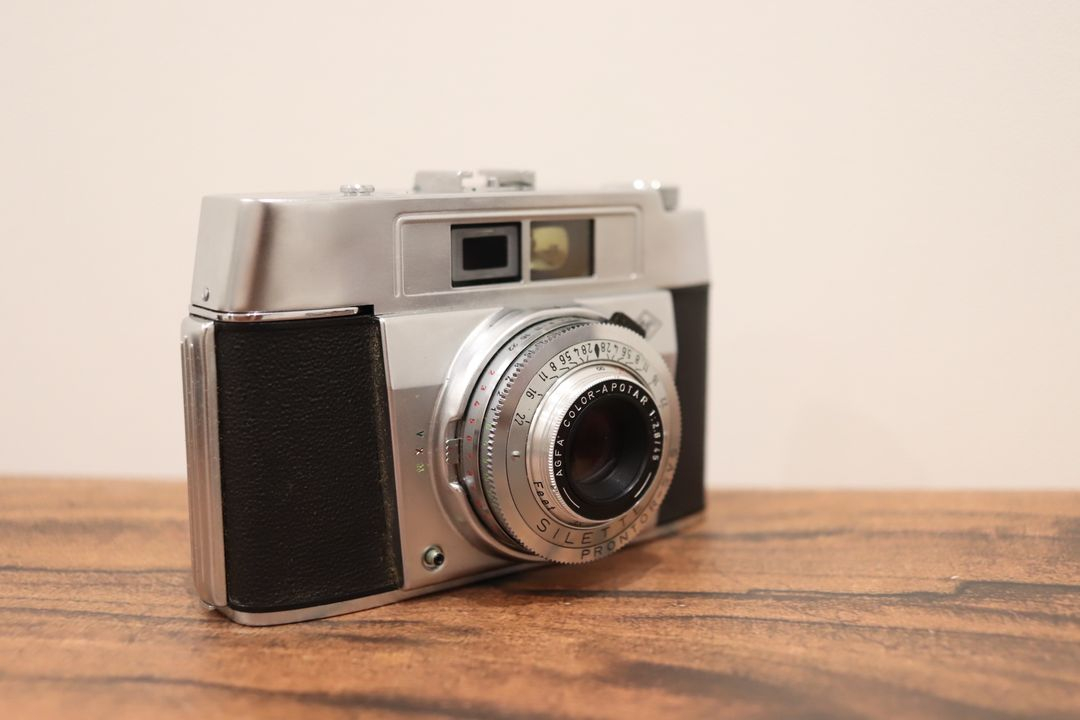 아그파 실렛 필름 카메라 (Agfa SILETTE)(color-apotar 45mm F2.8 렌즈 버전)--2