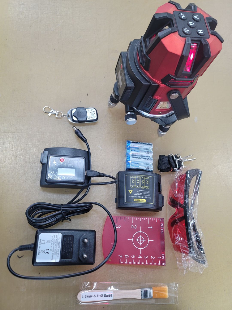 코텐 RX20 레이저수평 20배밝기 전자식 리모컨포함 실내인테리어 레벨--2