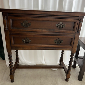 앤틱 서랍 협탁