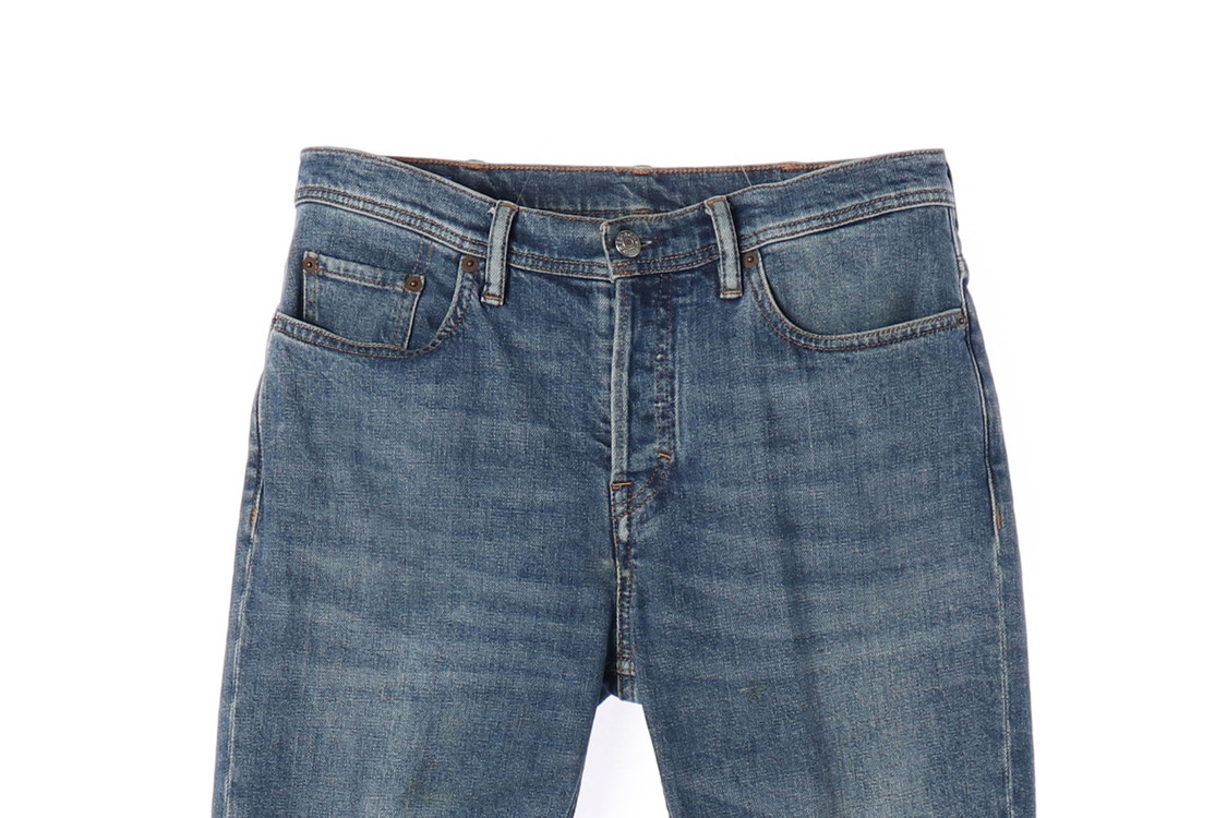 (정품)[L]아크네 스튜디오 W29 워싱 중청 데님 진 청바지 이미지