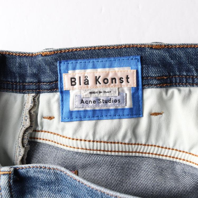 (정품)[L]아크네 스튜디오 W29 워싱 중청 데님 진 청바지 이미지