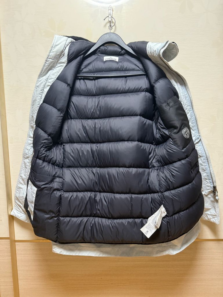 스톤아일랜드 다비드TC 아이스블루 오리털패딩--2