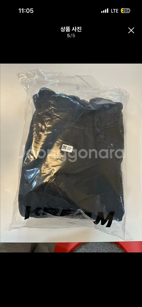 S(새상품)이지 갭 발렌시아가 도브 후드 워시드 블랙--3