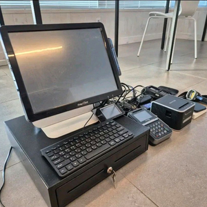 포스기 오케이포스 이지체크 휴대용 금전함 카드기 단말기