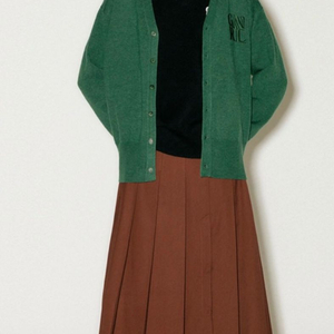 제너럴아이디어 남녀공용 그린가디건