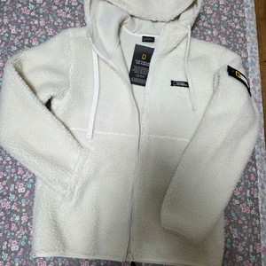 95. M 내셔널 후리스 후드집업 뽀글이 새상품 택포