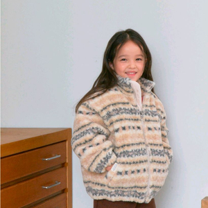 마이리틀스타 자가드 덤블점퍼