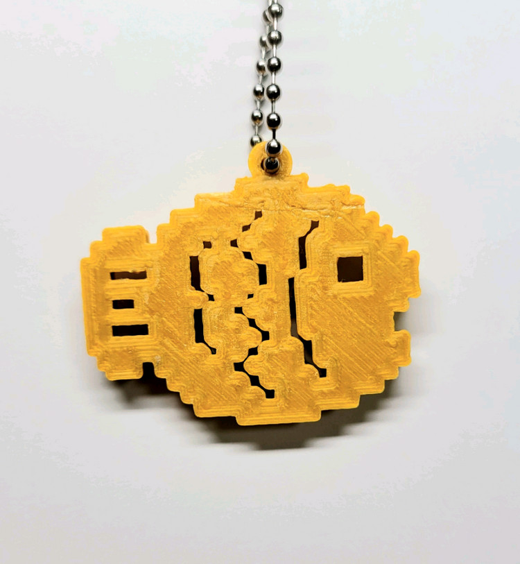 붕어빵 8비트 키링 키체인--5