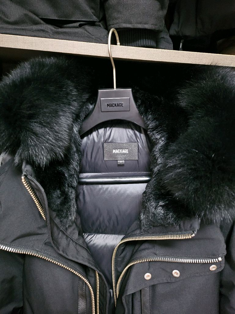 맥케이지 딕슨 패딩42 블랙 (100~105) 무스너클 노비스 파라점퍼스 캐나다구스--2